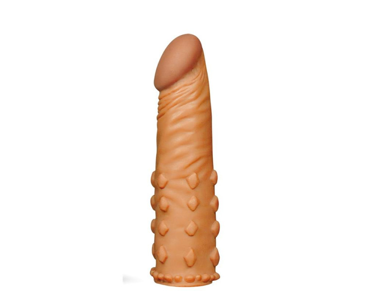Funda para el Pene Add 2 Pleasure X Tender Marron