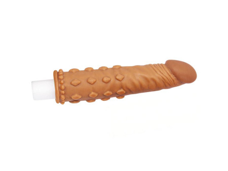 Funda para el Pene Add 2 Pleasure X Tender Marron