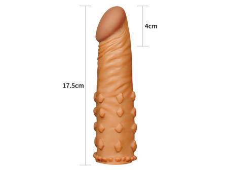 Funda para el Pene Add 2 Pleasure X Tender Marron