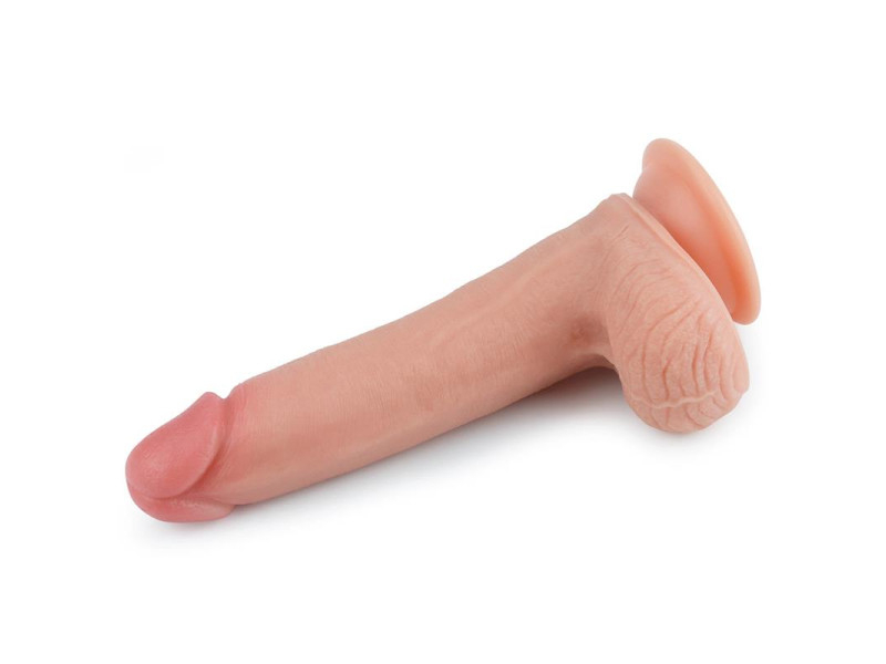 Dildo Nature 8 Silicona Liquida Natural