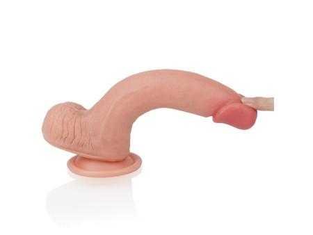 Dildo Nature 8 Silicona Liquida Natural