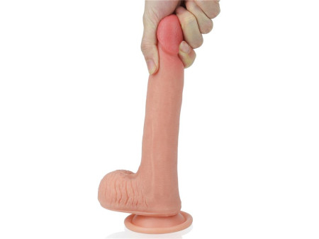 Dildo Nature 8 Silicona Liquida Natural