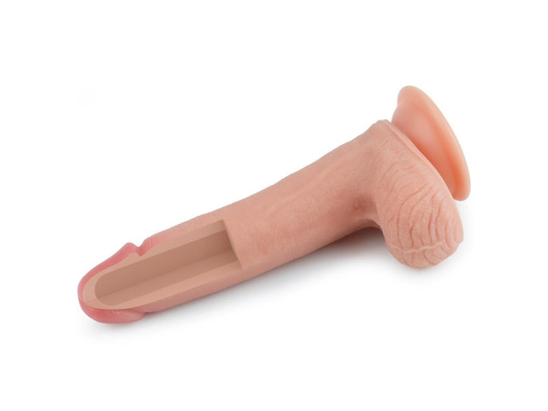 Dildo Nature 8 Silicona Liquida Natural