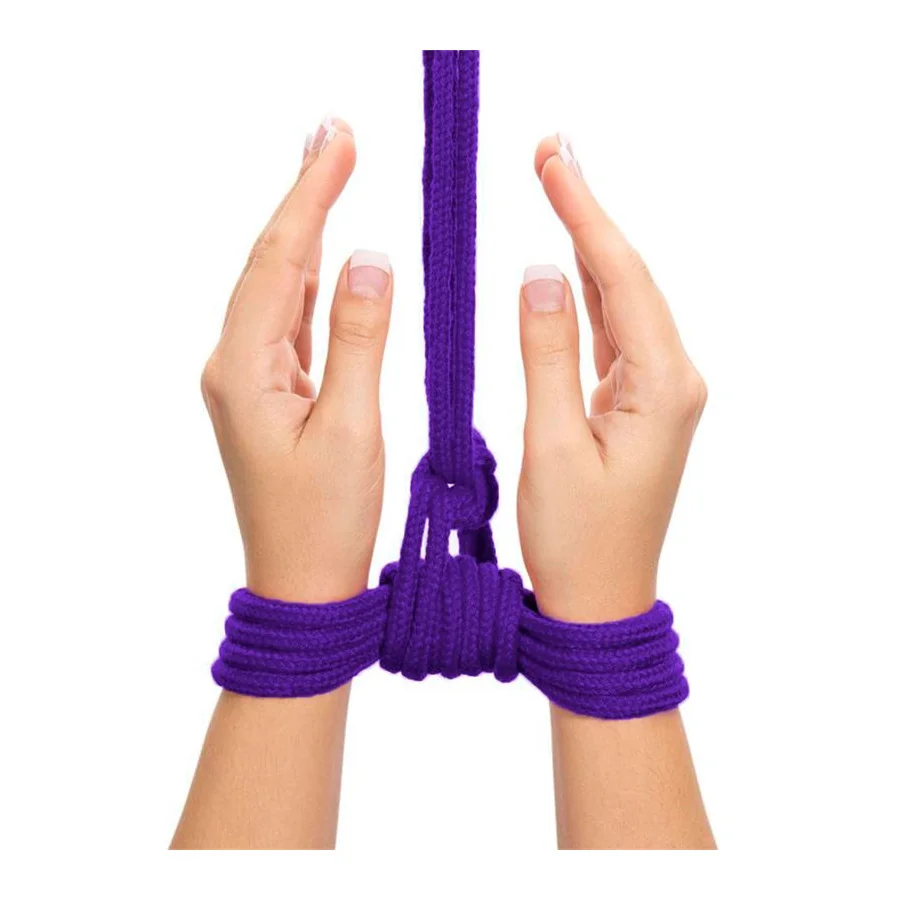 Cuerda Bondage Suave Purpura