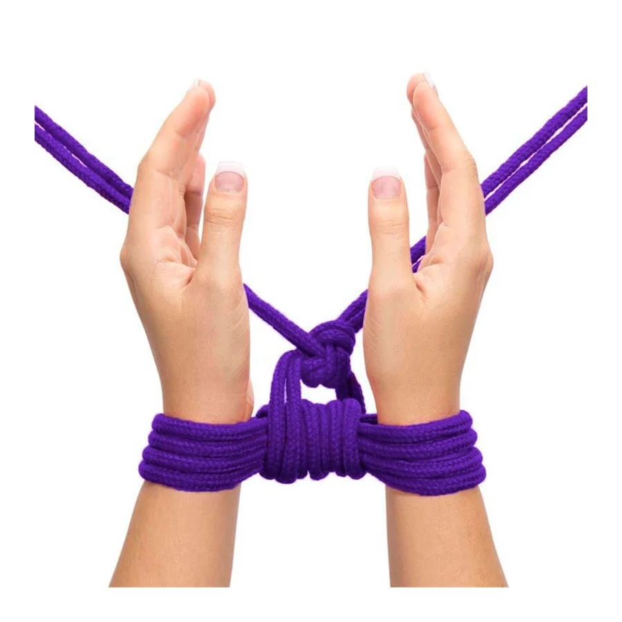 Cuerda Bondage Suave Purpura