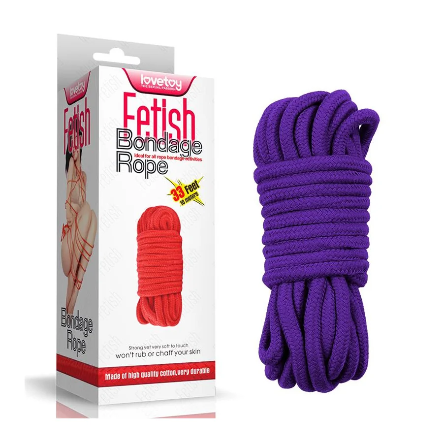 Cuerda Bondage Suave Purpura
