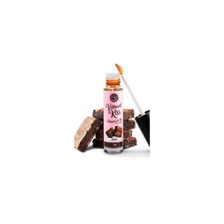 Lip Gloss Vibrant Kiss Sabor Brownie