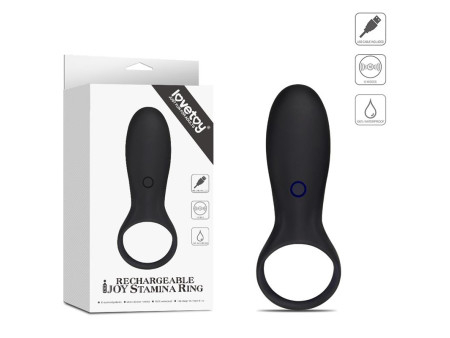 Anillo para el Pene iJoy Stamina Ring USB Negro