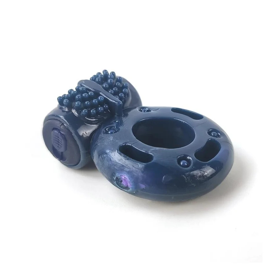 Anillo para el Pene con Vibracion Azul