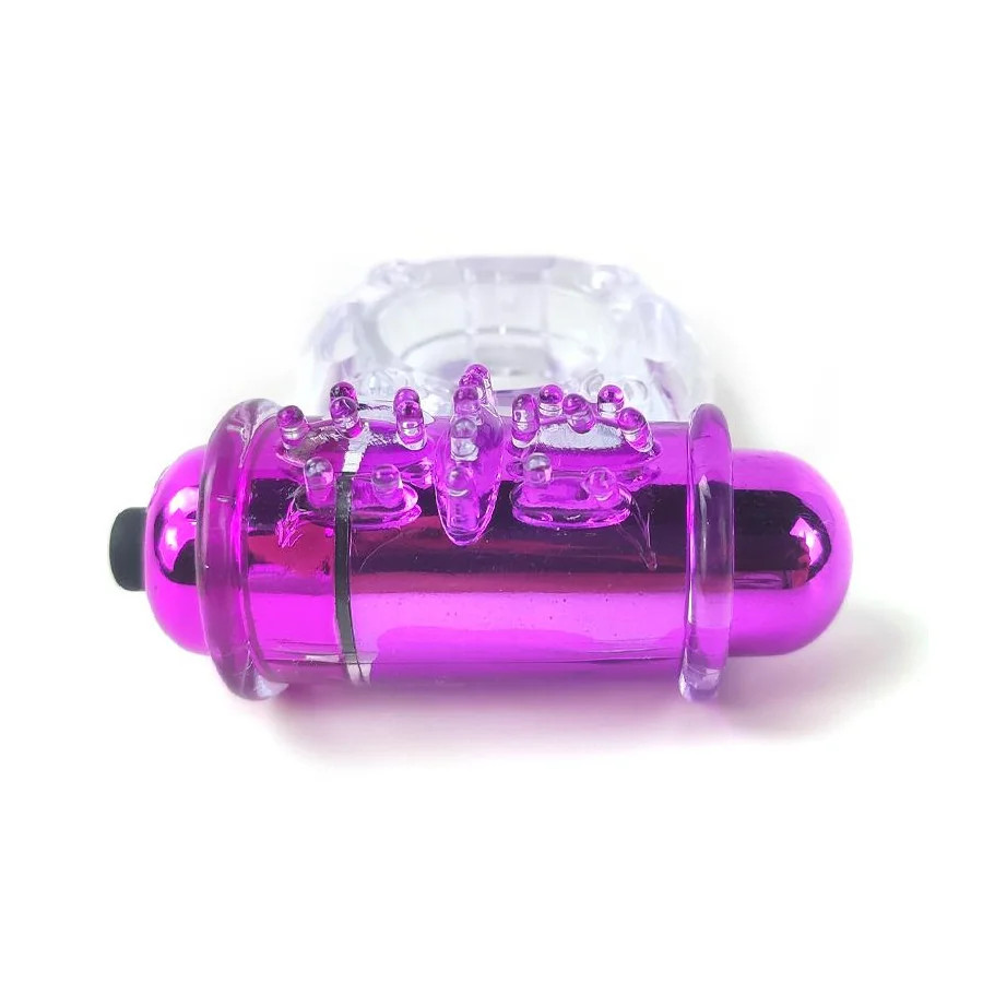 Anillo para el Pene con Vibracion Rosa