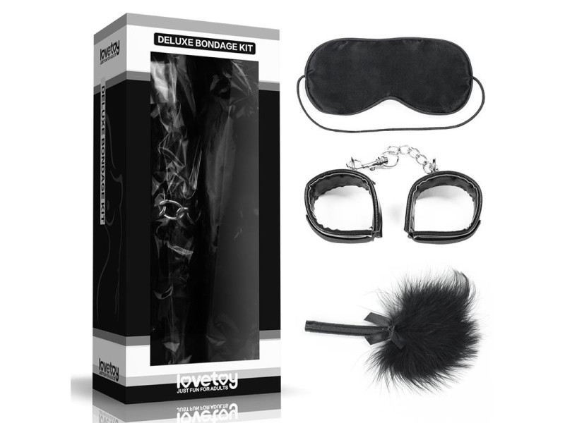 Kit Bondage Deluxe Negro