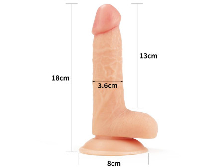 Dildo The Ultra Soft Dude 8 Natural Dildo The Ultra Soft Dude 8 Natural