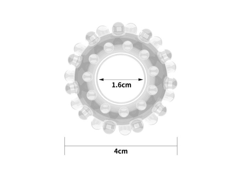 Anillo para el Pene Power Plus Transparente