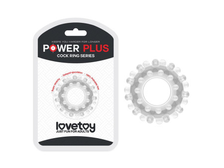 Anillo para el Pene Power Plus Transparente