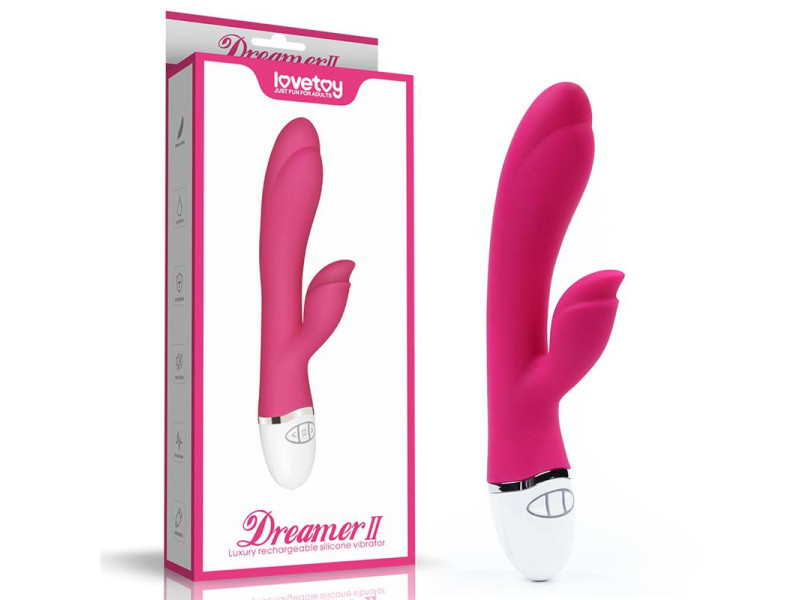 Vibrador Dreamer II USB Rose Red