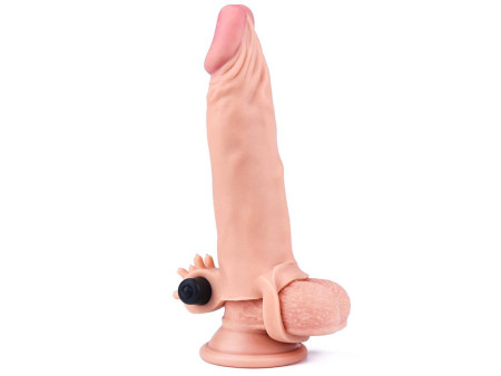 Funda para el Pene con Vibracion Add 2 Pleasure X Tender Natural Funda para el Pene con Vibracion Add 2 Pleasure X Tender Natural