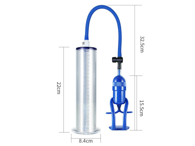 Bomba para el Pene Maximizer Worx Limited Edition Azul