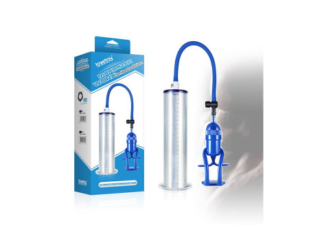 Bomba para el Pene Maximizer Worx Limited Edition Azul