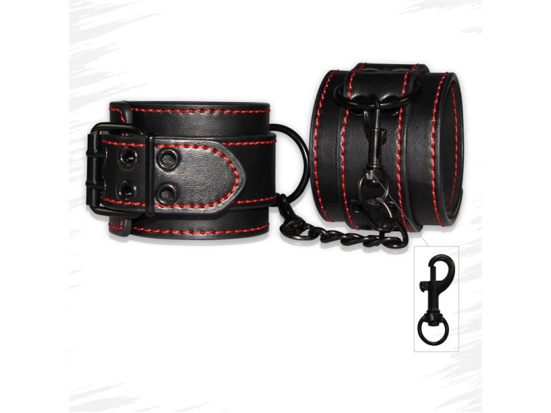 Esposas de Tobillos Bondage Negro