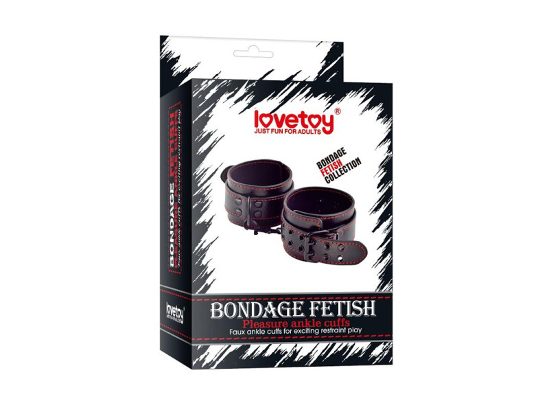 Esposas de Tobillos Bondage Negro
