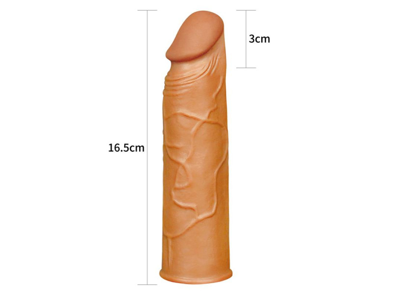 Funda para el Pene Pleasure X Tender Marron