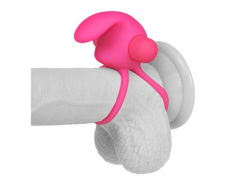 Anillo Vibrador Doble Power Clit Duo Rosa