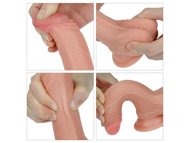 Dildo Nature 7 Silicona Liquida Natural