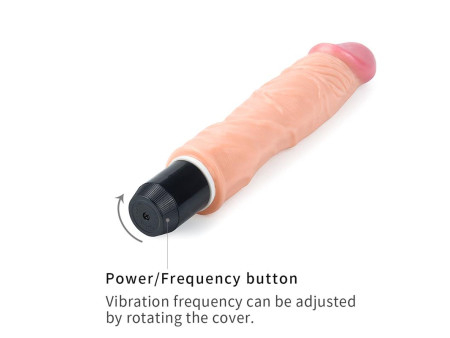 Dildo Flexi 95 con Vibracion Natural
