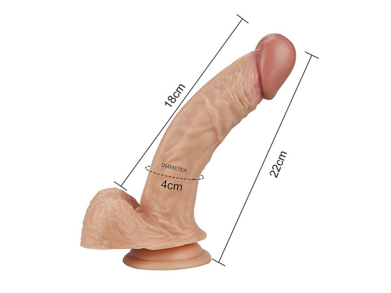 Dildo Real Extreme 85 Natural