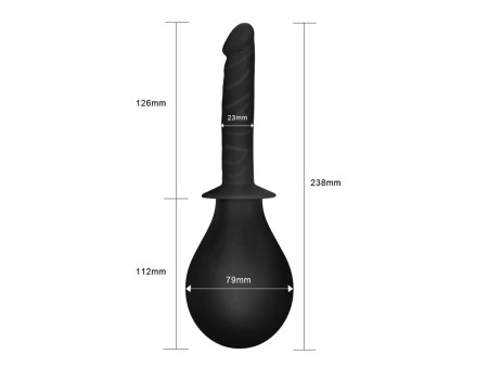 Ducha Anal Deluxe Douche Negro