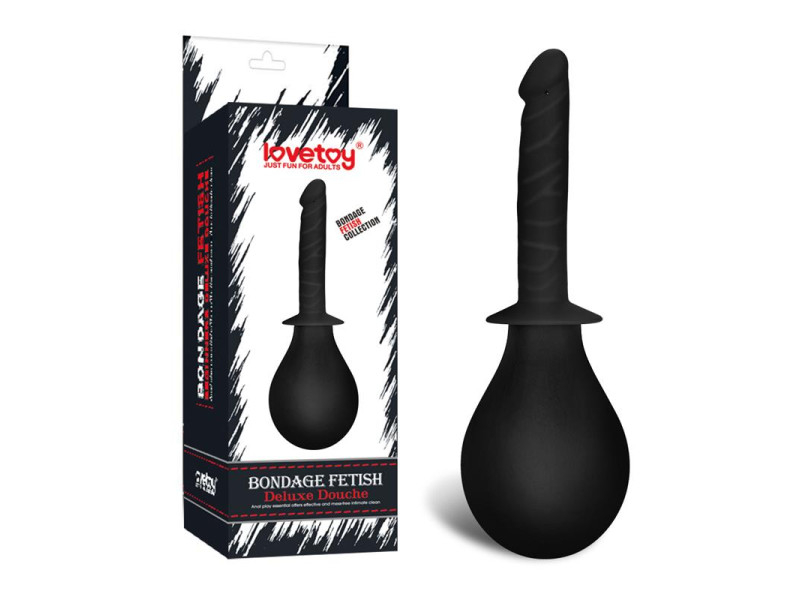 Ducha Anal Deluxe Douche Negro
