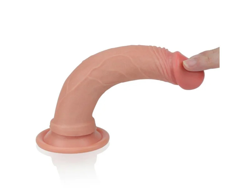 Dildo Nature 7 Silicona Liquida Natural