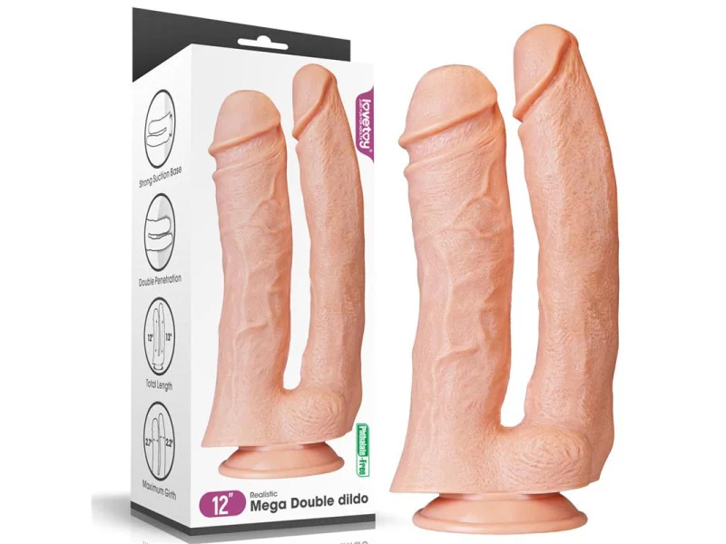 Dildo Doble King 12 Natural