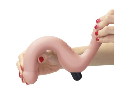 Doble Dildo Strapless Silicona USB