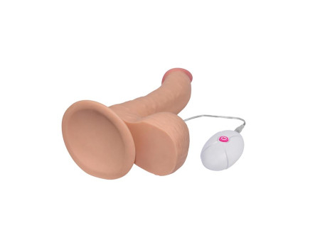 Dildo The Ultra Soft Dude con Vibracion 88 Natural