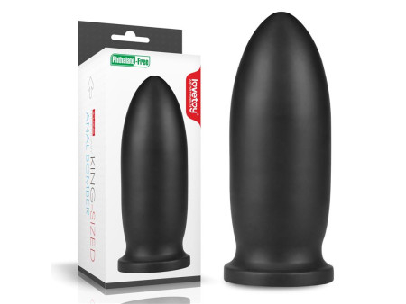 Dildo King Sized Anal Bomber 9 Negro Dildo King Sized Anal Bomber 9 Negro