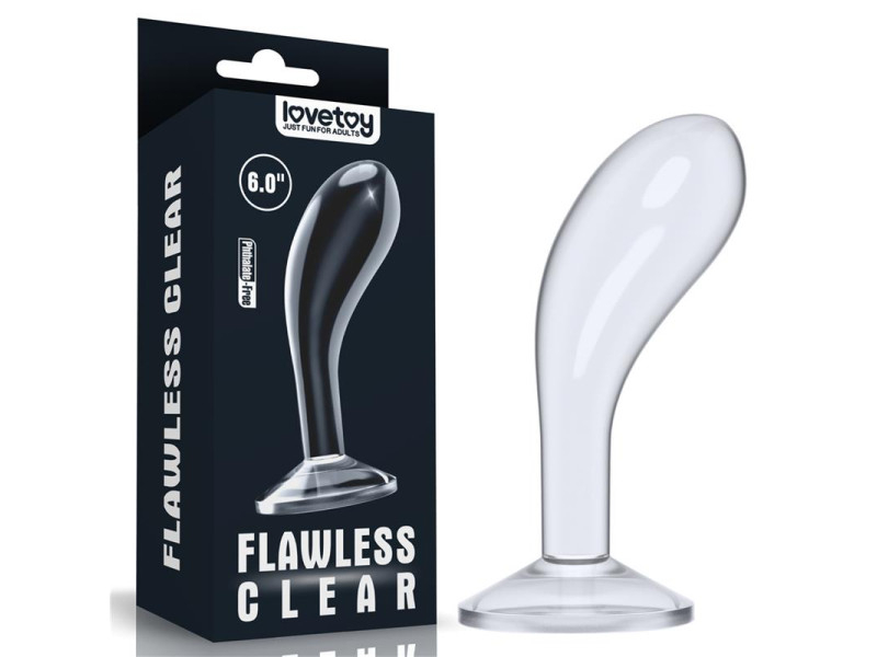 Plug Anal Flawless Clear 6 Transparente