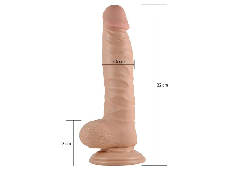 Dildo Real Extreme Realista 85 Natural