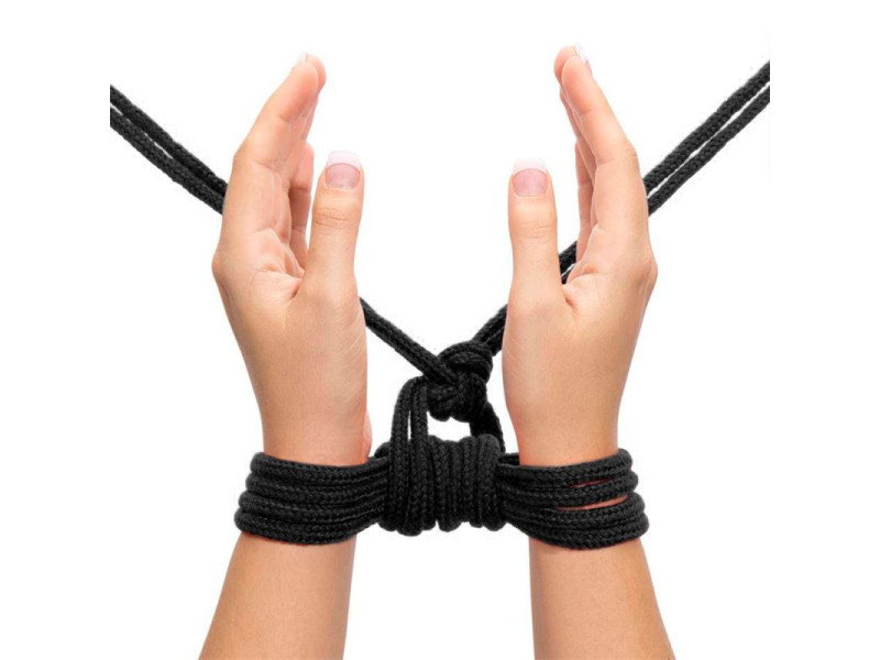 Cuerda Bondage Suave Negro
