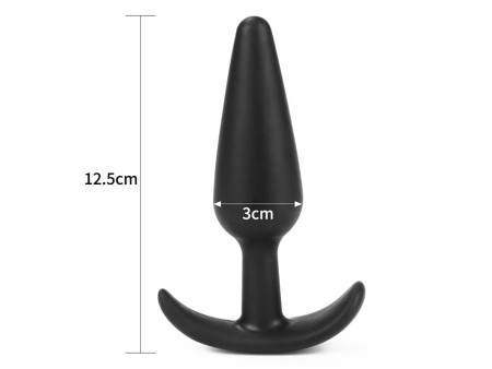 Plug Anal Lure Me Talla L Negro