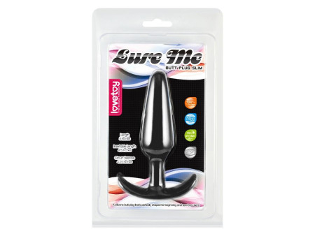 Plug Anal Lure Me Talla L Negro