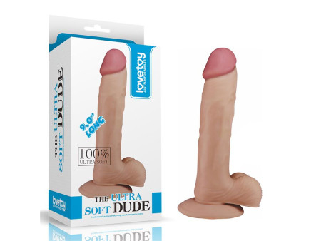 Dildo The Ultra Soft Dude 9 Natural Dildo The Ultra Soft Dude 9 Natural