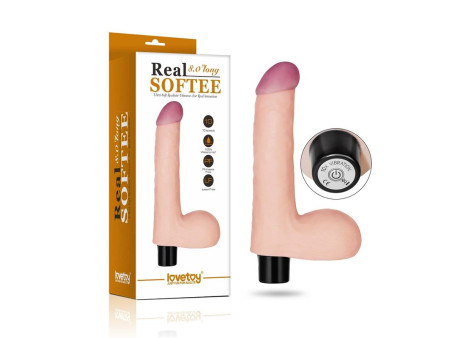 Vibrador Real Softee 8 Natural