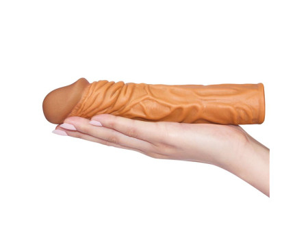 Funda para el Pene Add 2 Pleasure X Tender Marron Funda para el Pene Add 2 Pleasure X Tender Marron