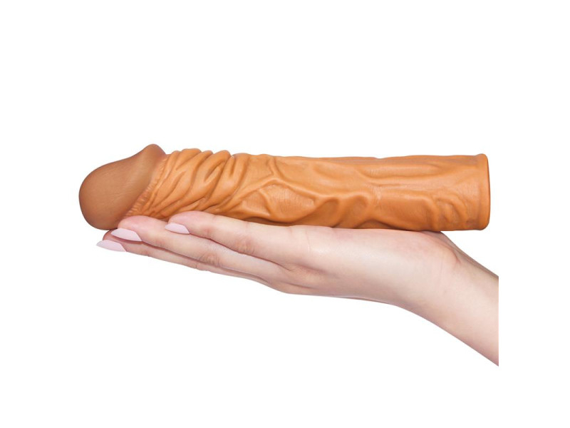 Funda para el Pene Add 2 Pleasure X Tender Marron