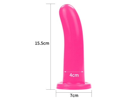 Estimulador Holy Dong 6 Silicona Liquida Rosa