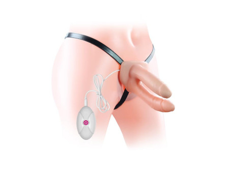 Arnes Pene Doble Hueco con Vibracion Arnes Pene Doble Hueco con Vibracion