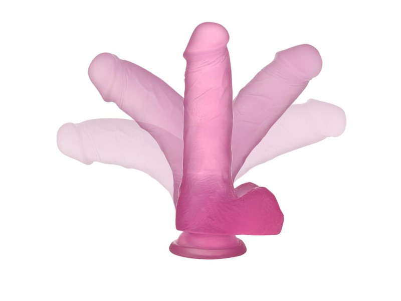 Dildo Jelly Studs 7 Rosa
