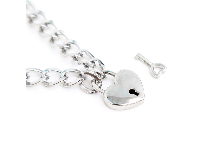 Collar con Candado Metal Talla M 44 cm