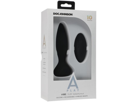 Plug Anal Control Remoto Vibe Adventurous Negro
